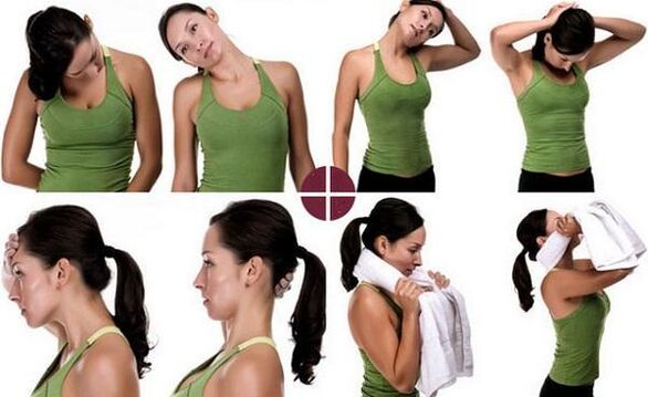 Ejercicios de cuello de osmigondrosis